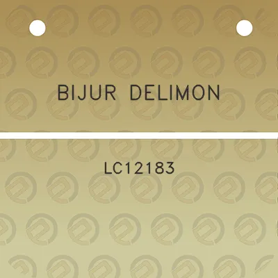 bijur-delimon-lc12183