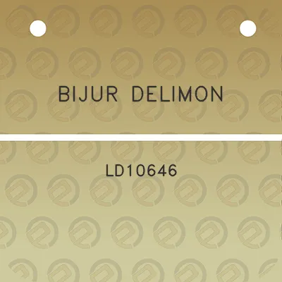 bijur-delimon-ld10646