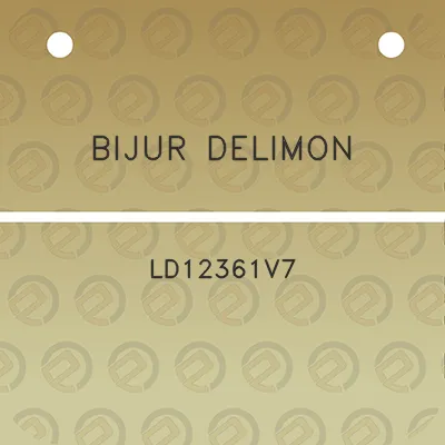 bijur-delimon-ld12361v7