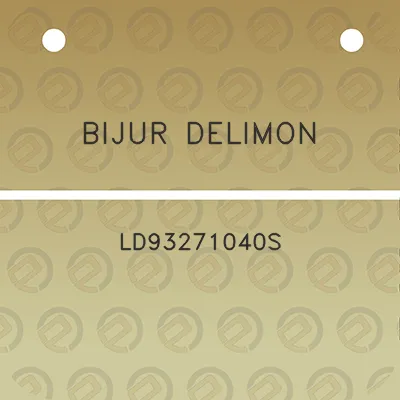 bijur-delimon-ld93271040s