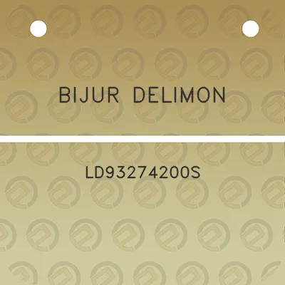 bijur-delimon-ld93274200s