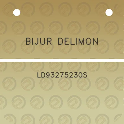 bijur-delimon-ld93275230s