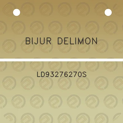 bijur-delimon-ld93276270s