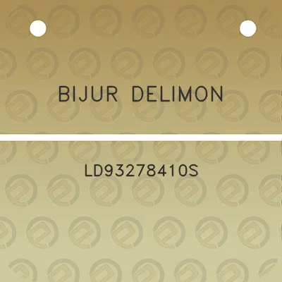 bijur-delimon-ld93278410s