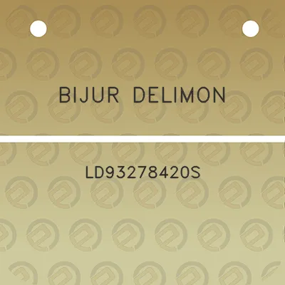 bijur-delimon-ld93278420s