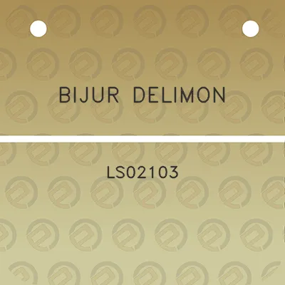 bijur-delimon-ls02103