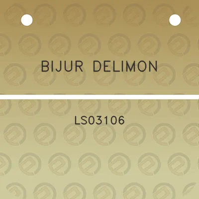 bijur-delimon-ls03106