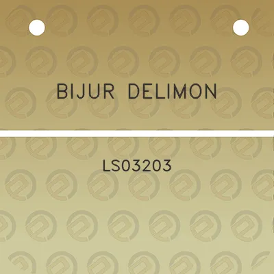 bijur-delimon-ls03203