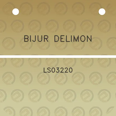 bijur-delimon-ls03220