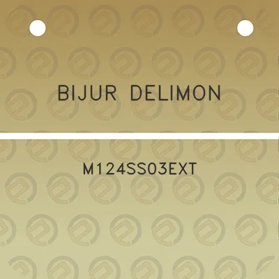 bijur-delimon-m124ss03ext