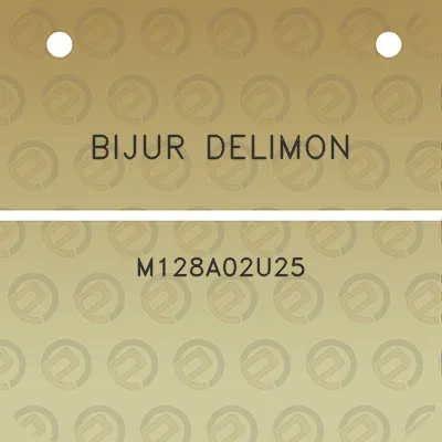 bijur-delimon-m128a02u25