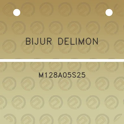 bijur-delimon-m128a05s25