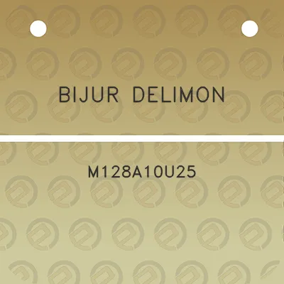 bijur-delimon-m128a10u25