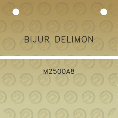 bijur-delimon-m2500a8