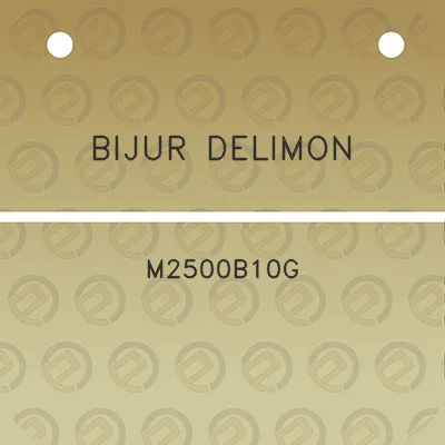 bijur-delimon-m2500b10g