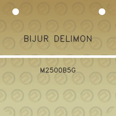 bijur-delimon-m2500b5g