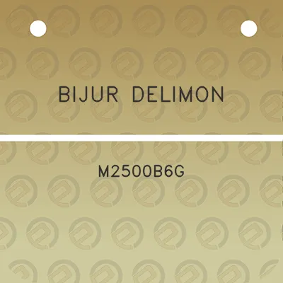 bijur-delimon-m2500b6g