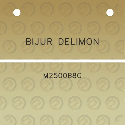 bijur-delimon-m2500b8g