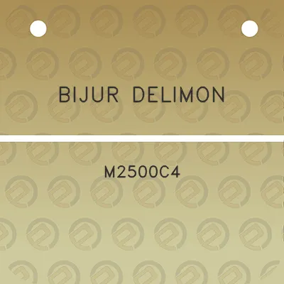 bijur-delimon-m2500c4