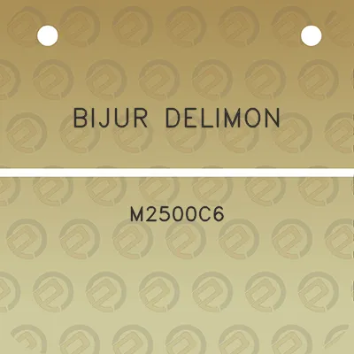 bijur-delimon-m2500c6