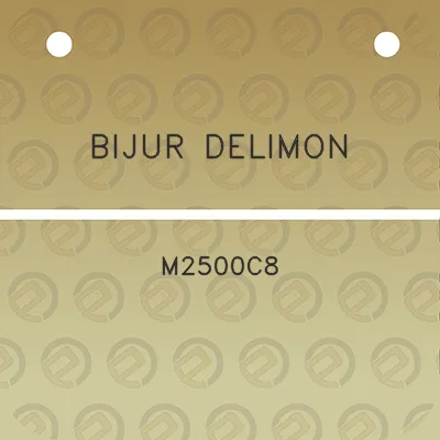 bijur-delimon-m2500c8