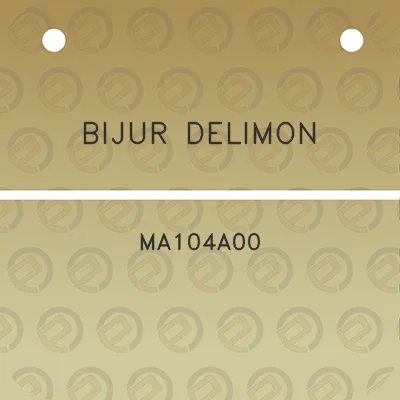 bijur-delimon-ma104a00