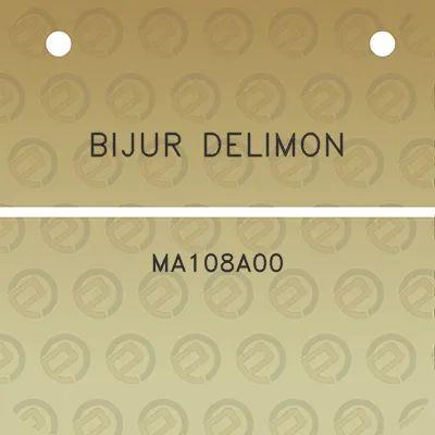 bijur-delimon-ma108a00