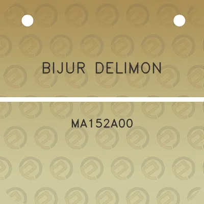 bijur-delimon-ma152a00