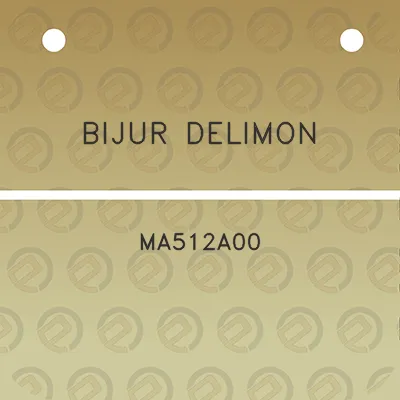 bijur-delimon-ma512a00