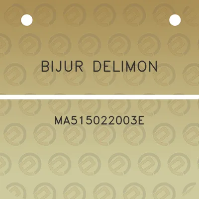 bijur-delimon-ma515022003e