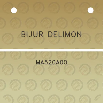 bijur-delimon-ma520a00