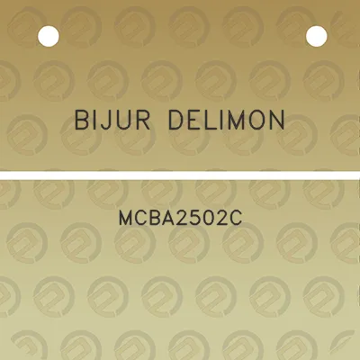 bijur-delimon-mcba2502c