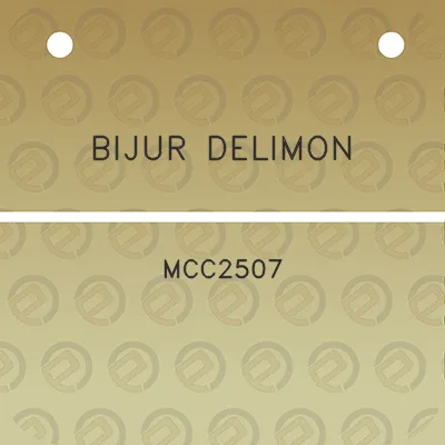 bijur-delimon-mcc2507