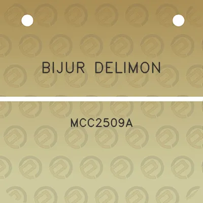 bijur-delimon-mcc2509a