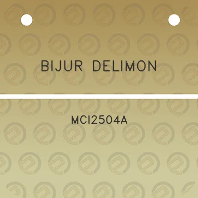 bijur-delimon-mci2504a