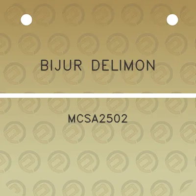 bijur-delimon-mcsa2502