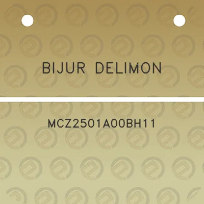 bijur-delimon-mcz2501a00bh11