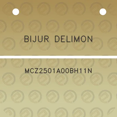 bijur-delimon-mcz2501a00bh11n