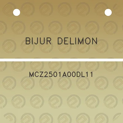 bijur-delimon-mcz2501a00dl11