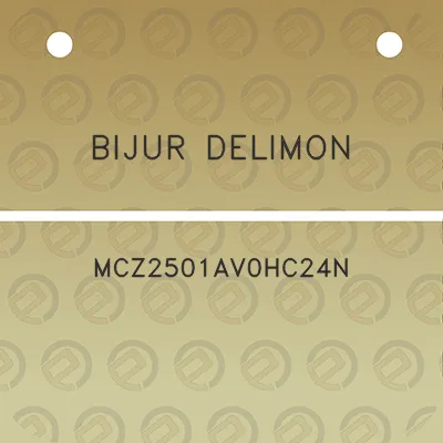 bijur-delimon-mcz2501av0hc24n