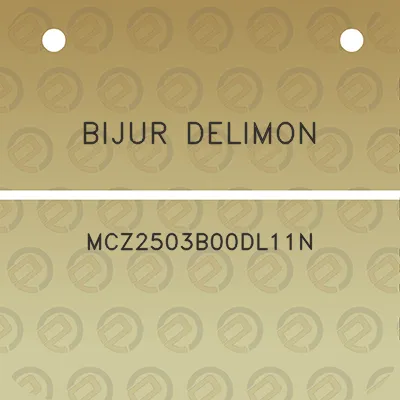 bijur-delimon-mcz2503b00dl11n