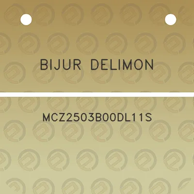 bijur-delimon-mcz2503b00dl11s