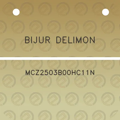 bijur-delimon-mcz2503b00hc11n