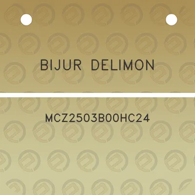 bijur-delimon-mcz2503b00hc24