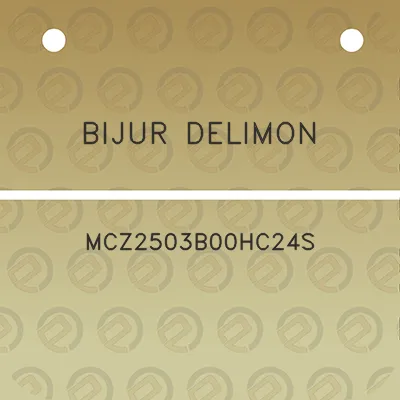 bijur-delimon-mcz2503b00hc24s