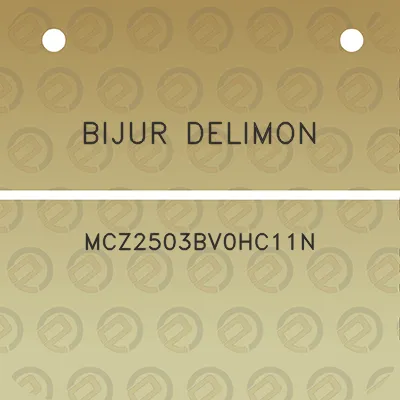 bijur-delimon-mcz2503bv0hc11n