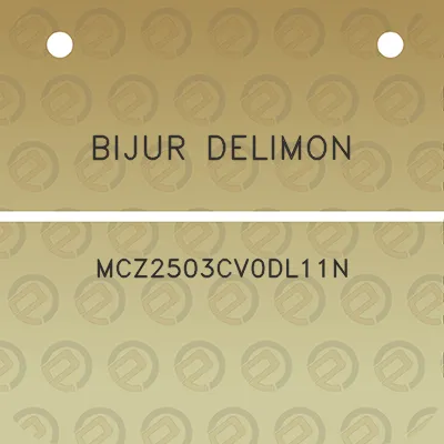 bijur-delimon-mcz2503cv0dl11n