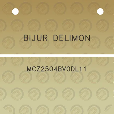 bijur-delimon-mcz2504bv0dl11