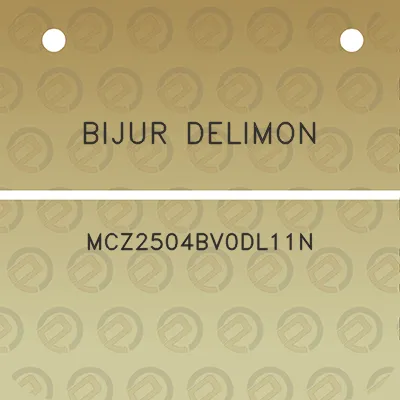 bijur-delimon-mcz2504bv0dl11n