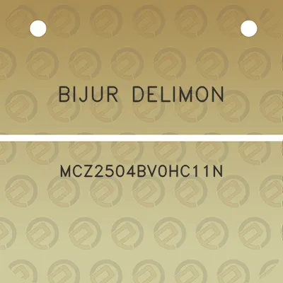 bijur-delimon-mcz2504bv0hc11n